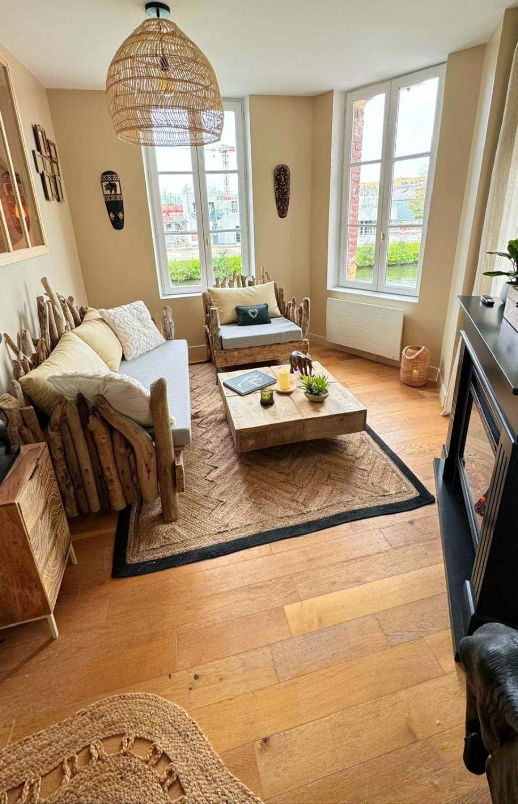 Duplex Safari Jusqu'A 4 Personnes, Spa, Cinema Et Lit Sous Les Arbres, Day Use, 10 Min Centre Amiens Eksteriør bilde